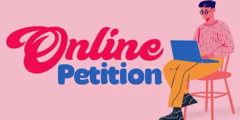 Online Petition banner