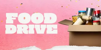 Food Drive banner