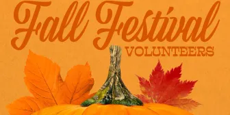 Fall Festival Volunteers banner