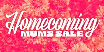 Homecoming Mums Sale banner