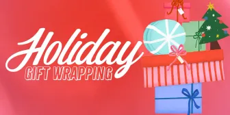 Holiday Gift Wrapping banner