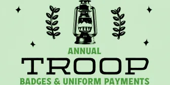 Troop Badges and Uniform Payments banner