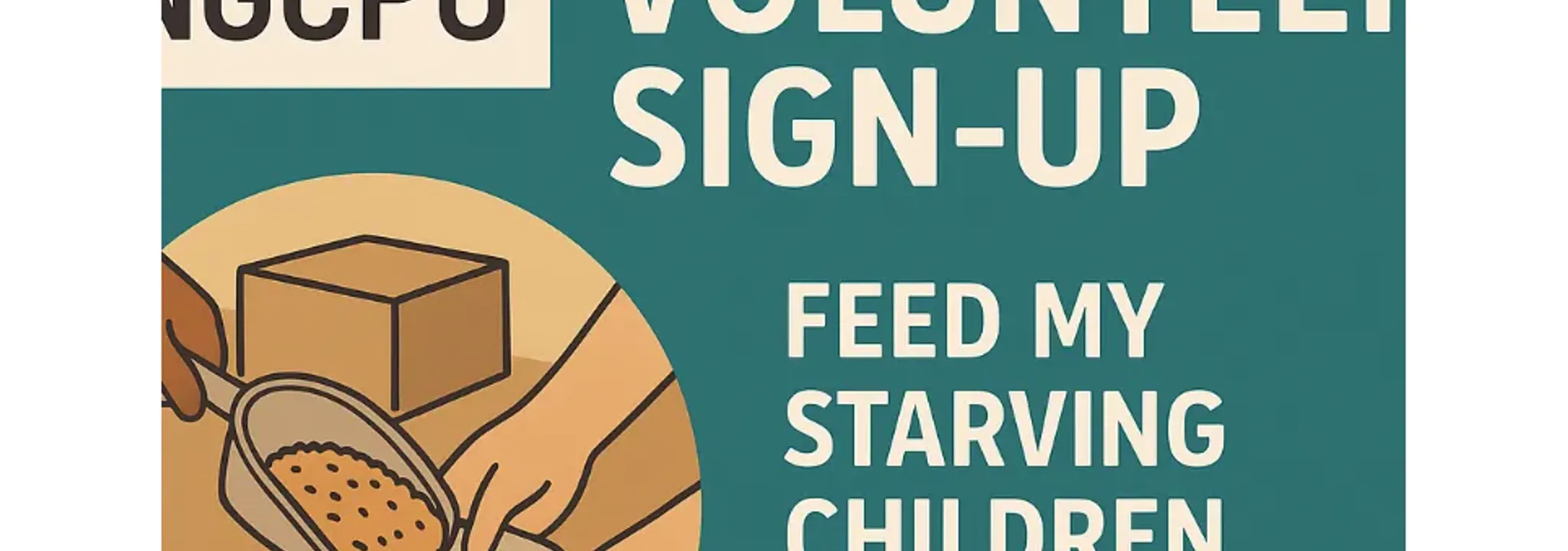 Feed My Starving Children Sign Up - Cheddar Up