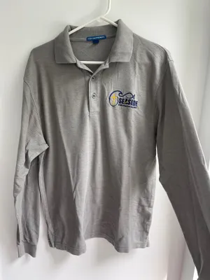 Adult Mens Longsleeve Polo 