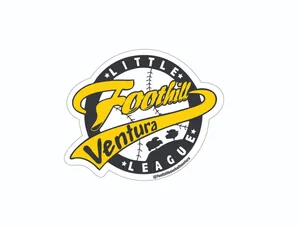 Small Foothill Logo Sticker