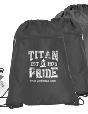 Drawstring Bag - Black - Limited Time Price