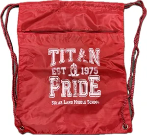 Drawstring Bag - Red - Limited Time Price