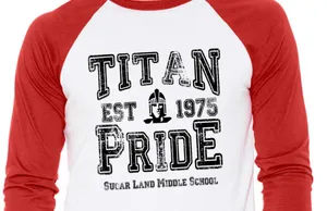 Titan Pride Raglan - Red