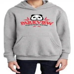 'SPORTS GREY' HOODIE - PARKVIEW PANDA LOGO