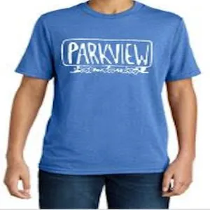 'ROYAL BLUE' TEE - PARKVIEW SIGN LOGO