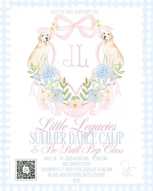 Package #1 - Little Legacies Summer Dance Camp 