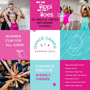 Tippi Toes Dance Camp (June 9-13, 9A-12P)