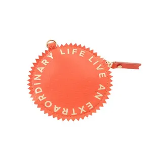 Watch Crown Coin Purse - Flamingo  (Retail: $48)
