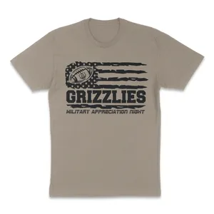 Military Night T-Shirt- Grey 