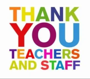 Teacher and Staff Appreciation 2024-2025