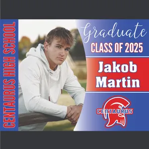 Centaurus HS Senior Yard Sign