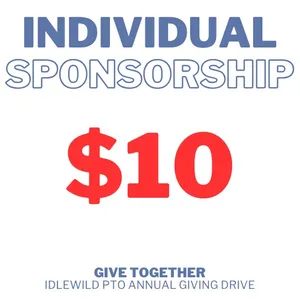 $10 Individual Sponsorship