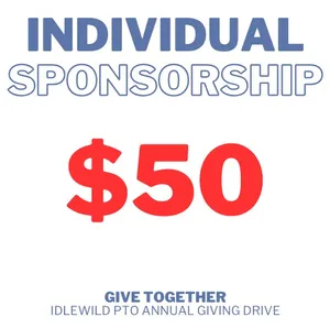 $50 Individual Sponsorship
