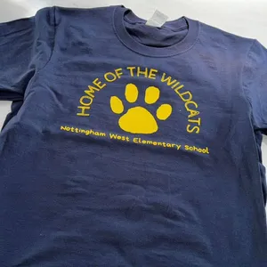100% Cotton TShirt "Home of the Wildcats"