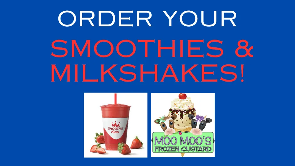 Smoothie & Milkshake Orders banner