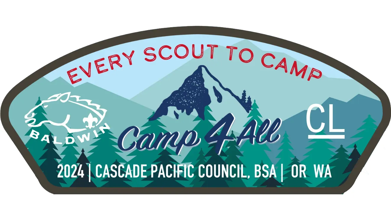 Pack 608 Camp 4 All Donation banner