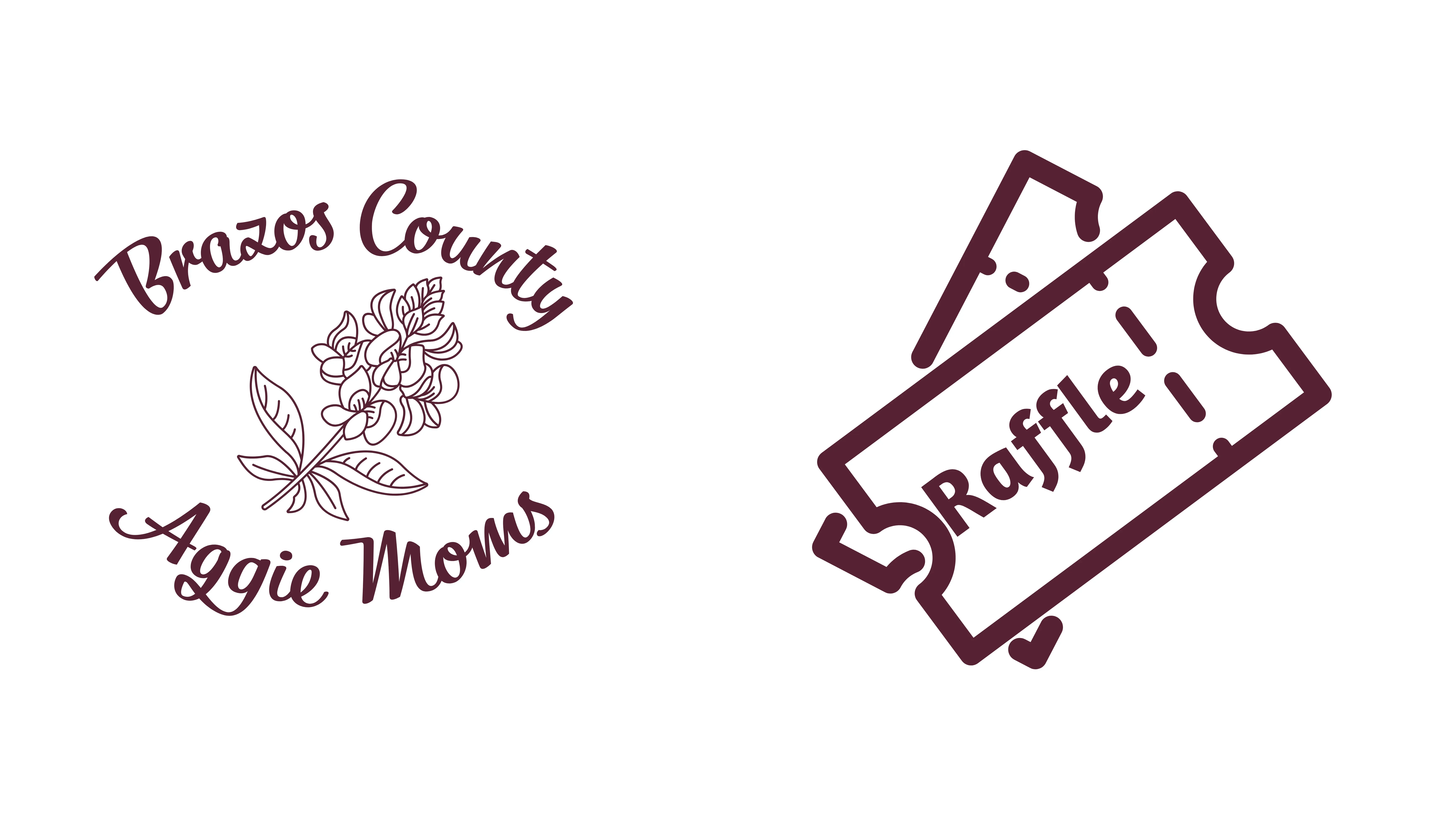 Brazos County Aggie Moms 2026 Raffle banner