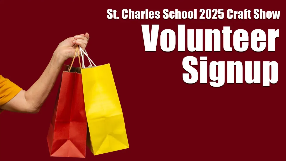 Craft Show Volunteer banner