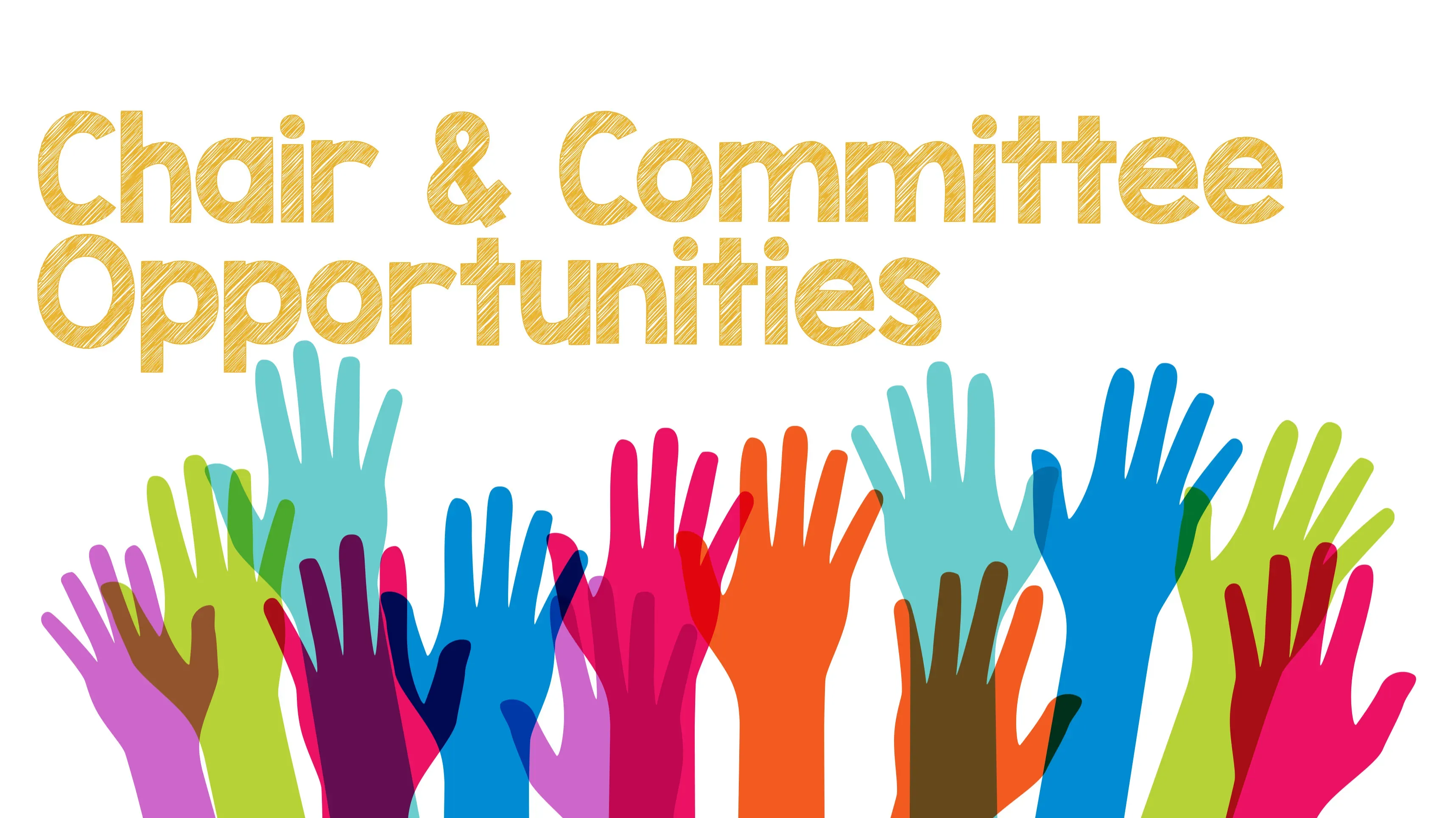 Chair & Committee Opportunities banner