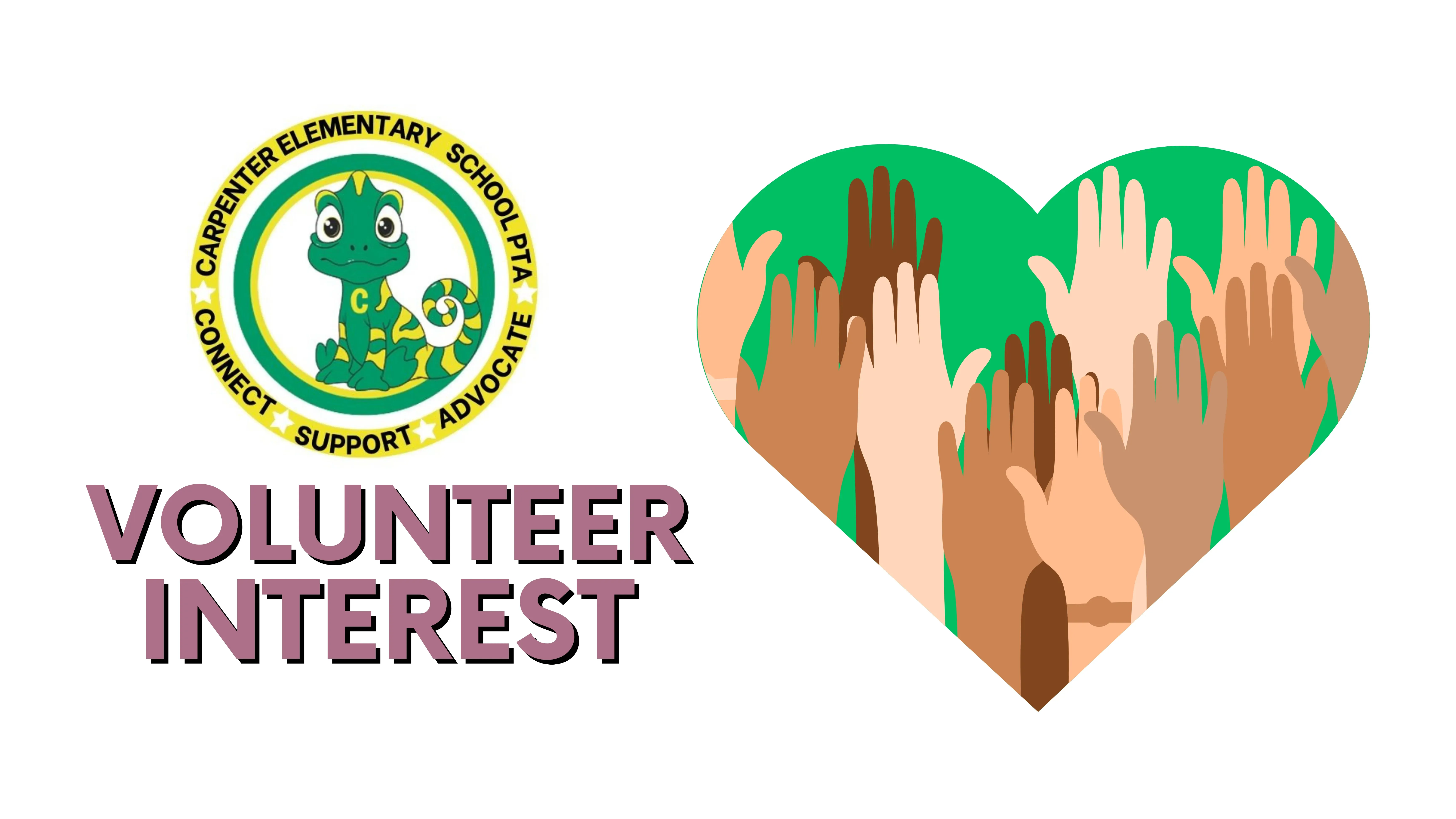 2025-2026 Volunteer Interest Form banner