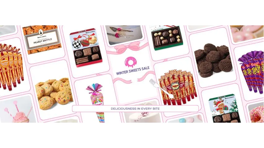 Holiday Sweets Fundraiser banner