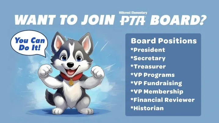 Apply for the PTA Board banner