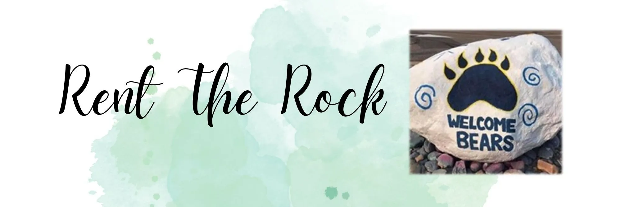 RENT THE ROCK 2025-2026 banner