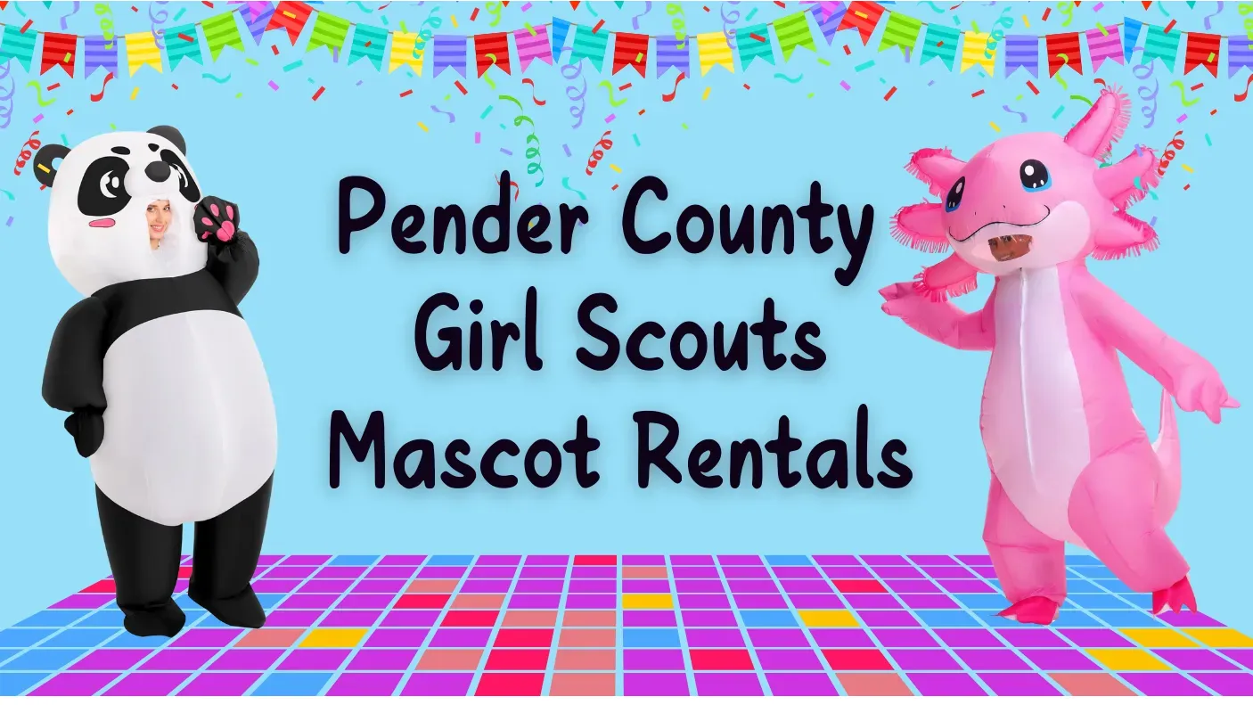 Pender County GS Mascot Rentals banner
