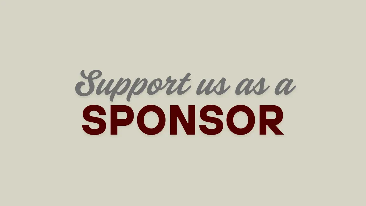 Sponsorship banner