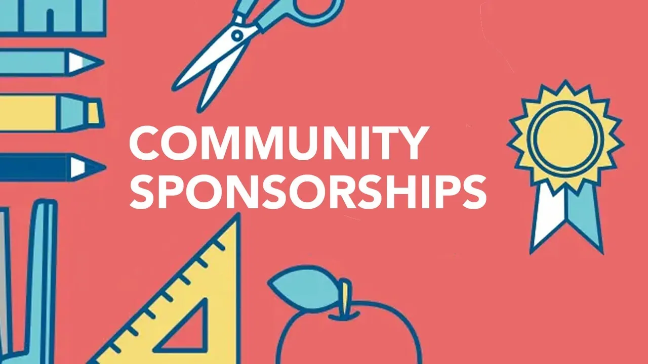 Community Sponsorships banner