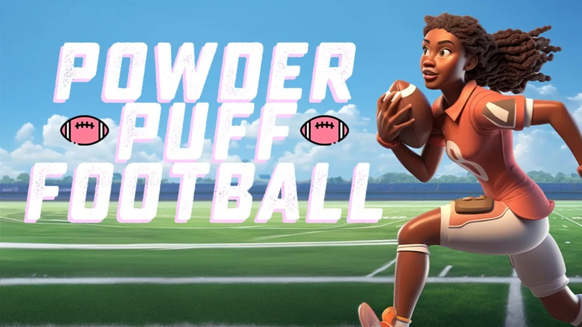 Powder Puff Football banner