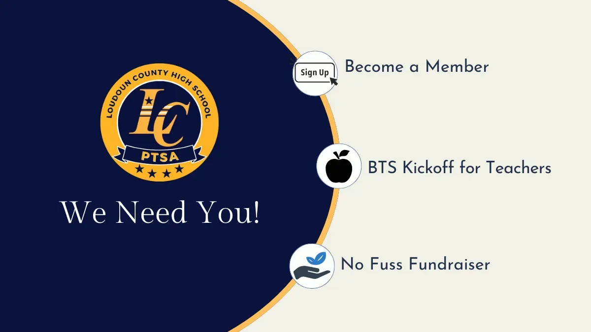 25/26 PTSA Membership Dues/No Fuss Fundraiser banner