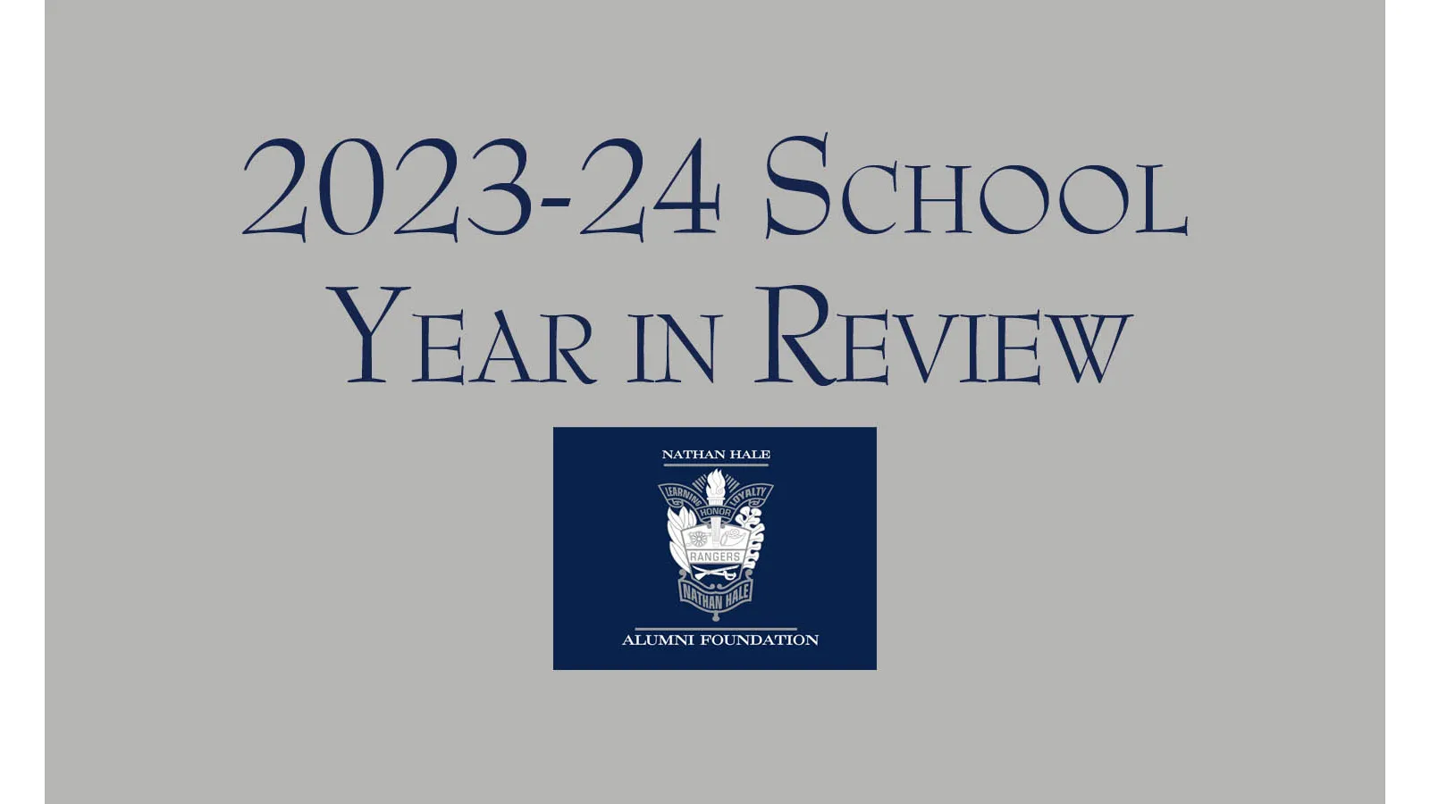 2023-24 School Year banner
