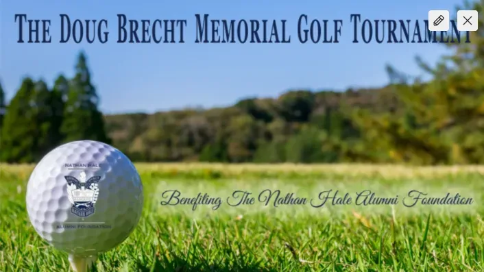 The Doug Brecht Memorial Tournament banner