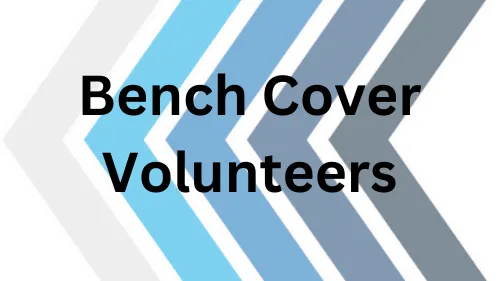 Bench Cover Volunteers banner