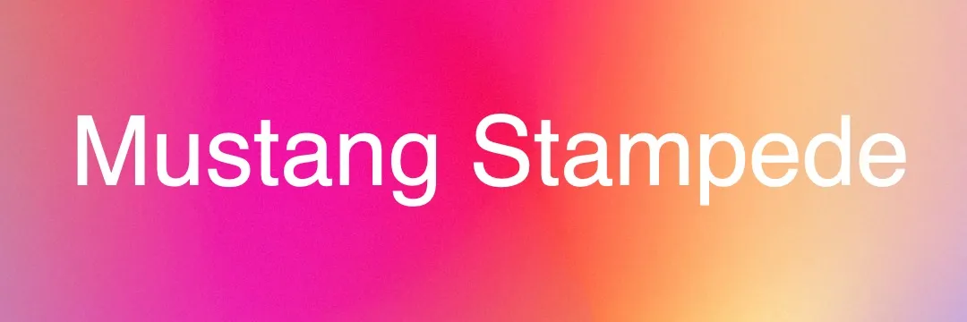Mustang Stampede (2024/25) banner