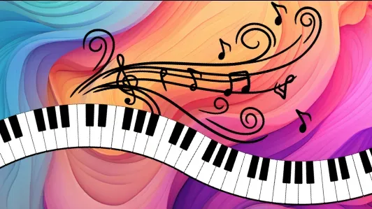 The Music Room Needs a New Electronic Piano! banner