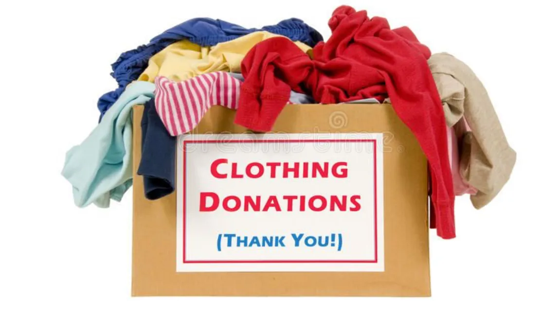 Clothing Drive - April 22-24, 2025 banner