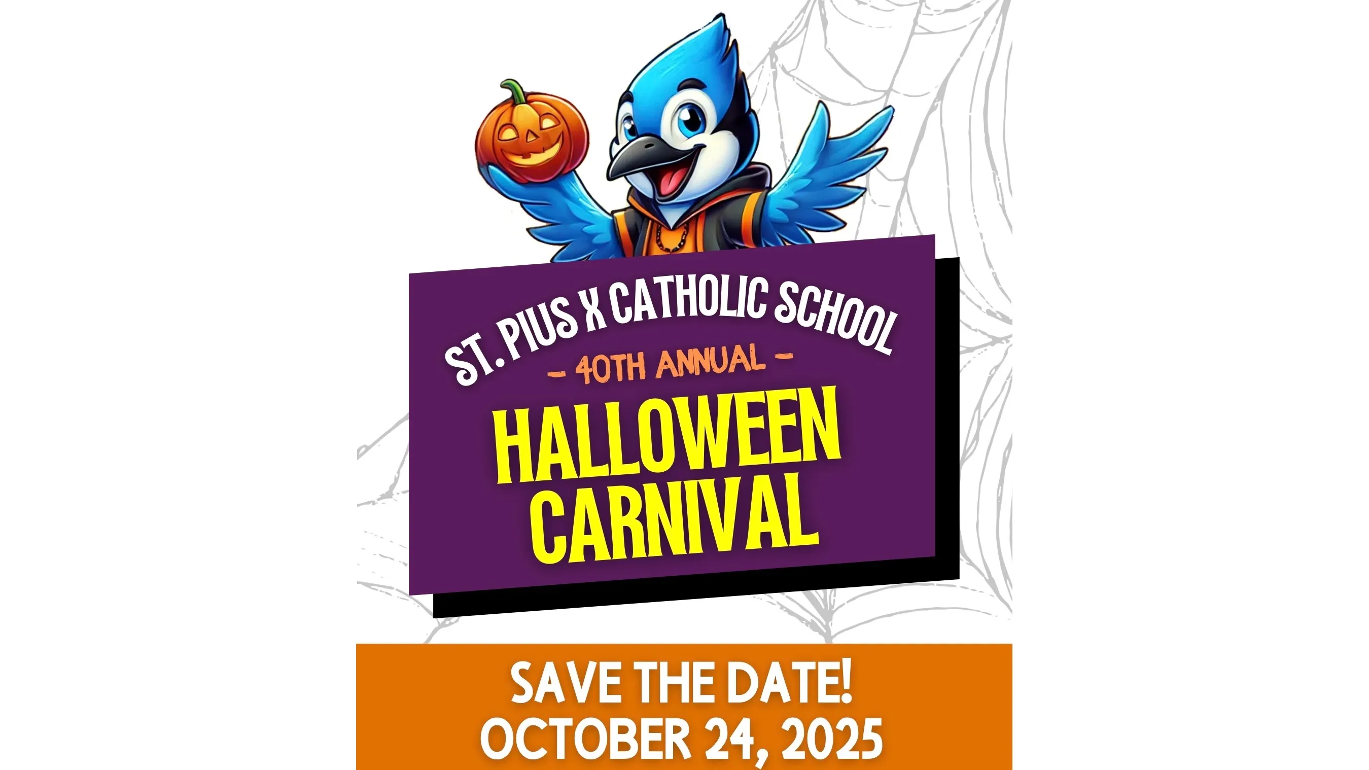 40th Annual Halloween Carnival Vendor Fee banner