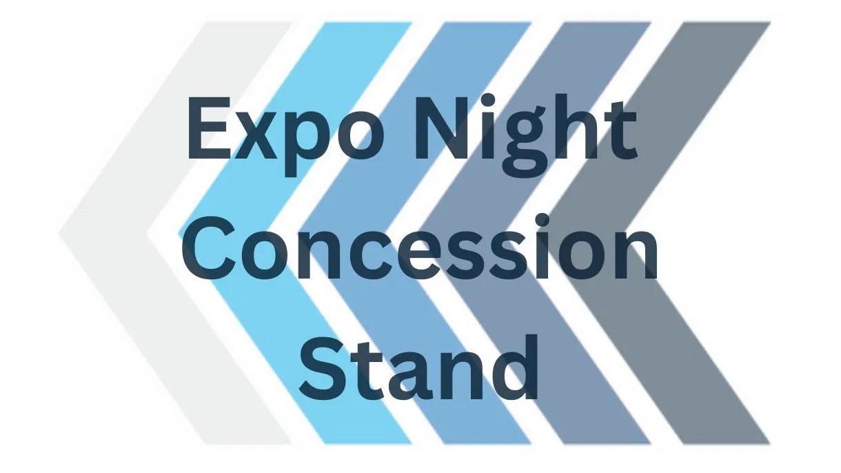 Expo Night Concession Stand  banner