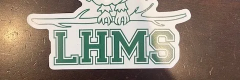 LHMS Owl Car Magnet banner