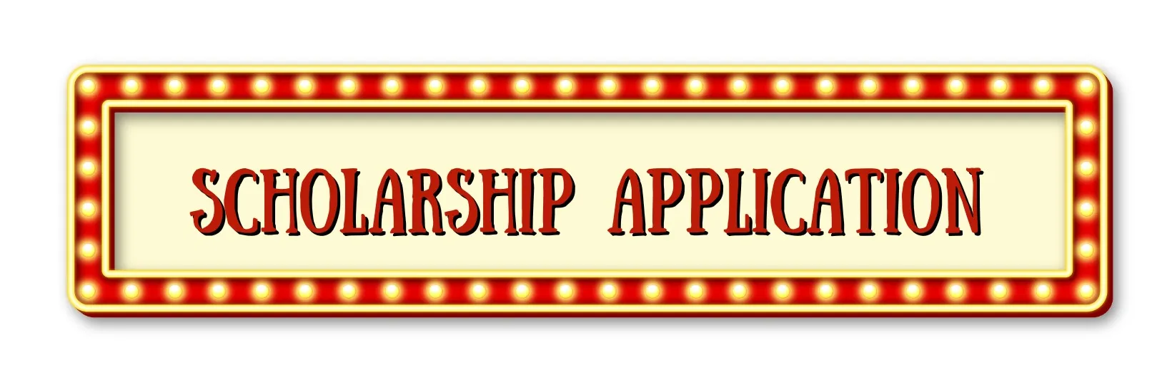 Harrison Theatre Guild Scholarship Form banner