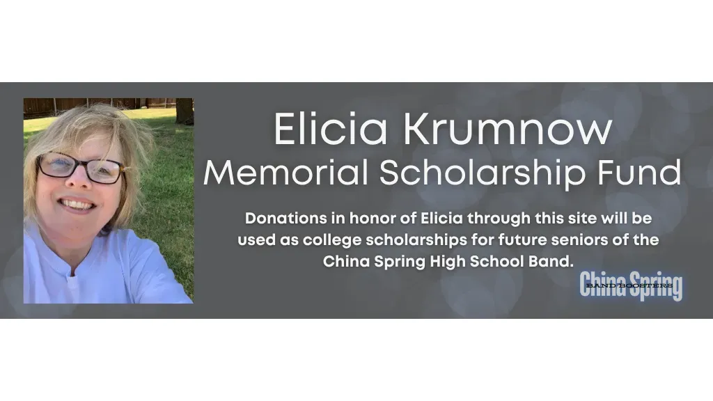 Elicia Krumnow Memorial Scholarship Fund banner