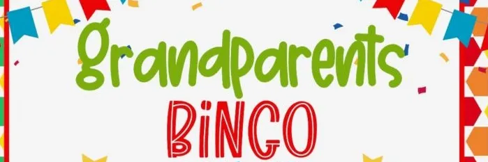 Grandparents Bingo Night banner