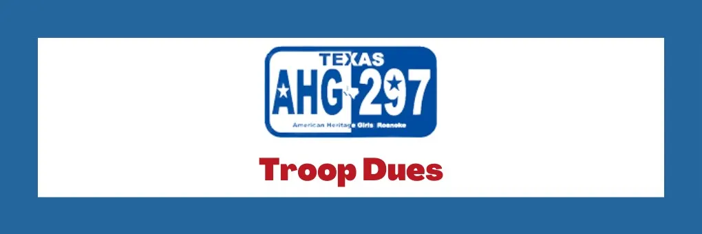 Troop Dues 2024-2025 banner